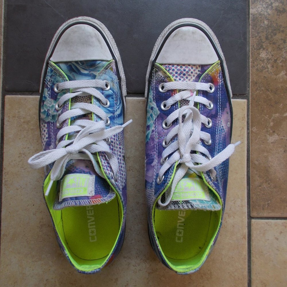 Converse Women`s Floral Print Sneakers